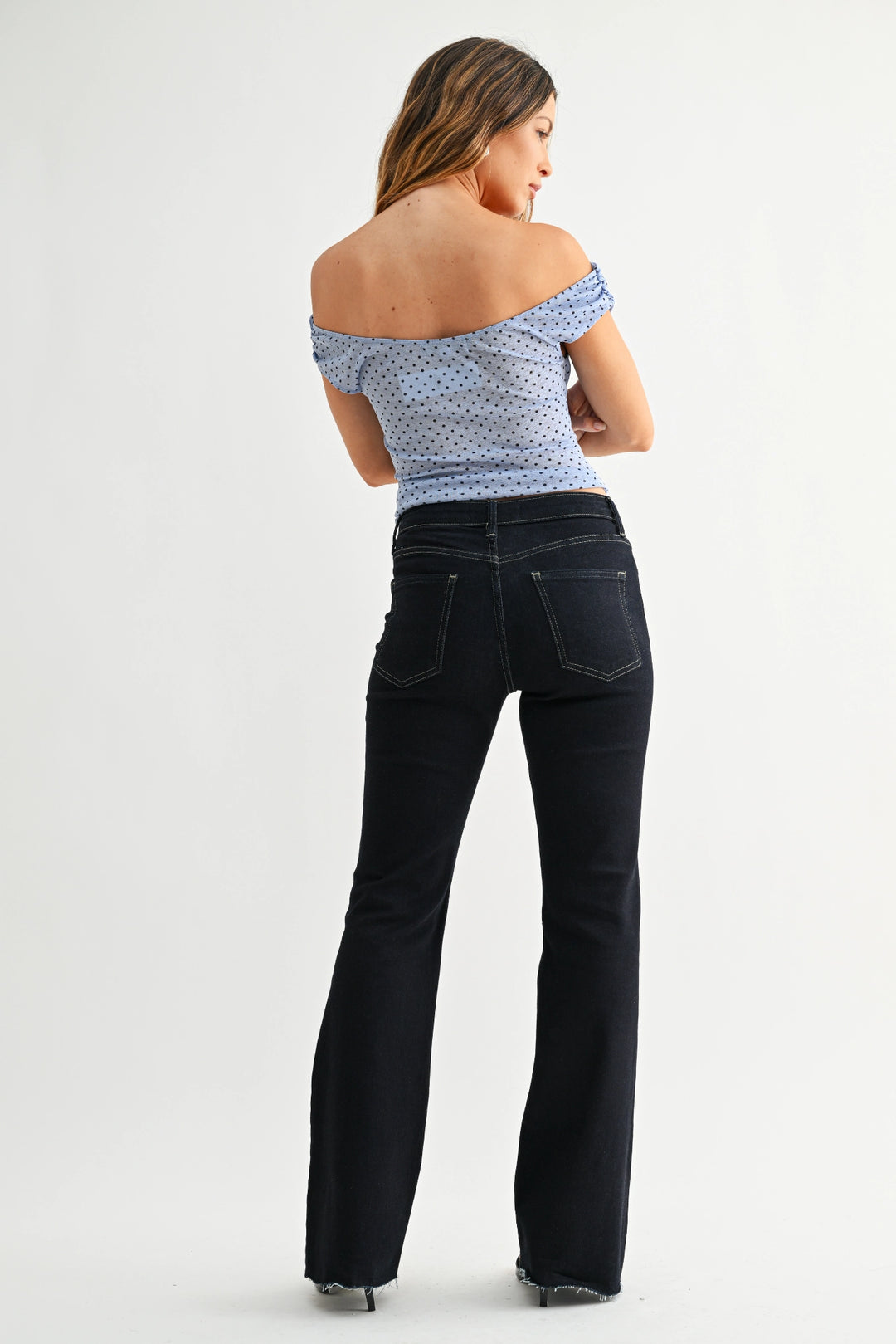 Scissor Cut Flare Jean
