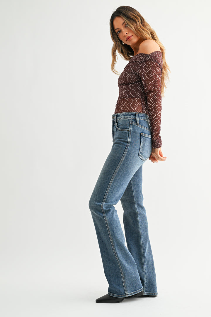 Mid Rise Bootcut