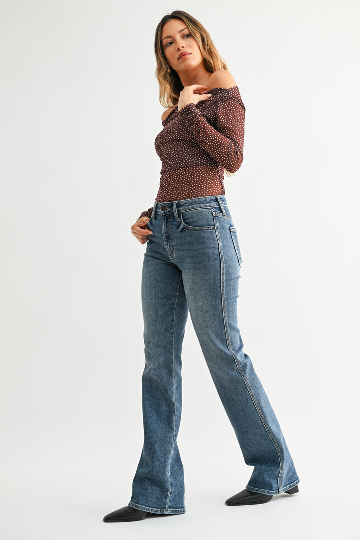 Mid Rise Bootcut