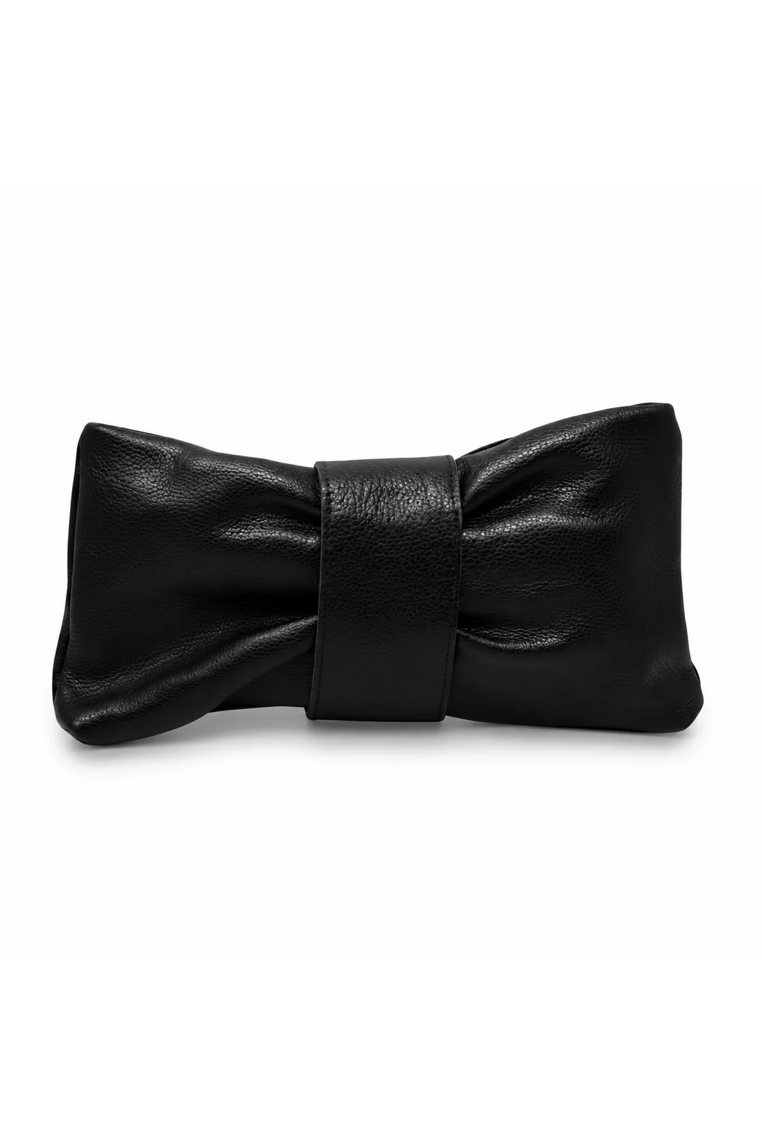 Large Leather Bow Bag