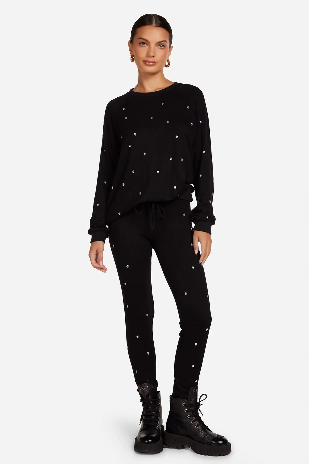 Noleta Crystal Skull Sweatshirt