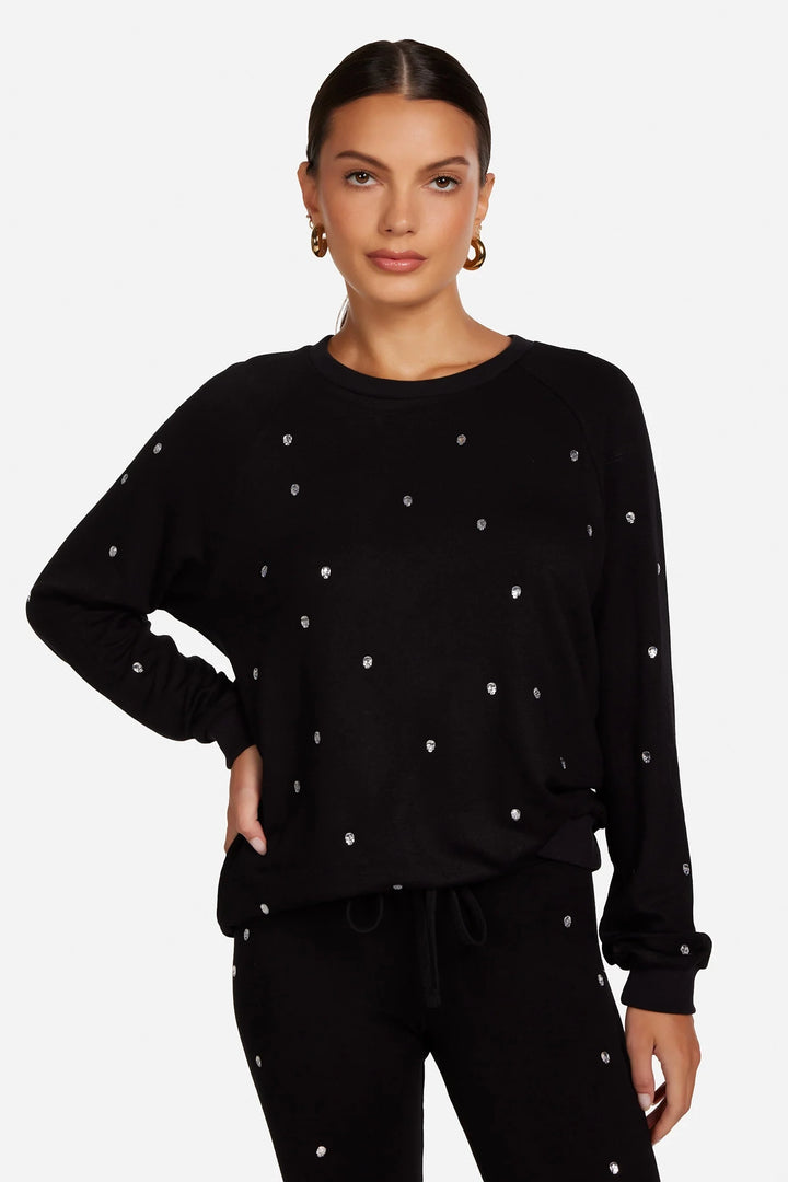 Noleta Crystal Skull Sweatshirt