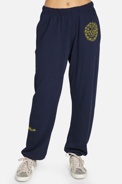 Chantra Diamond Happy Face Sweat pant