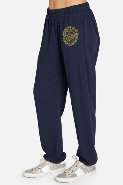 Chantra Diamond Happy Face Sweat pant