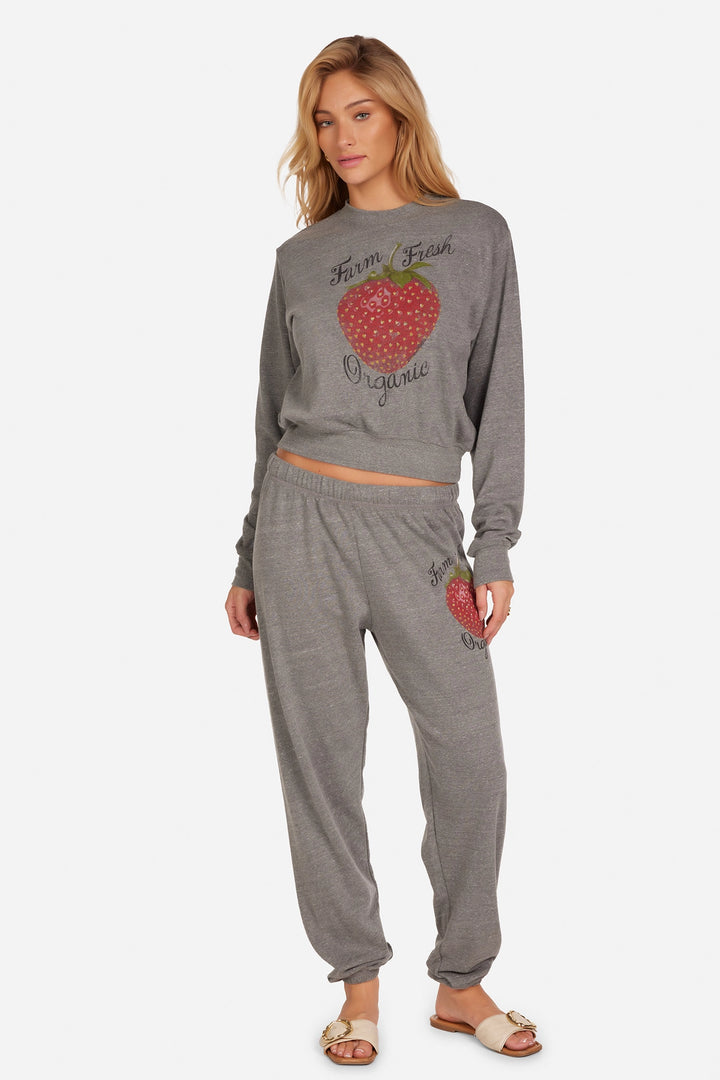 Spalding Strawberry Sweatshirt