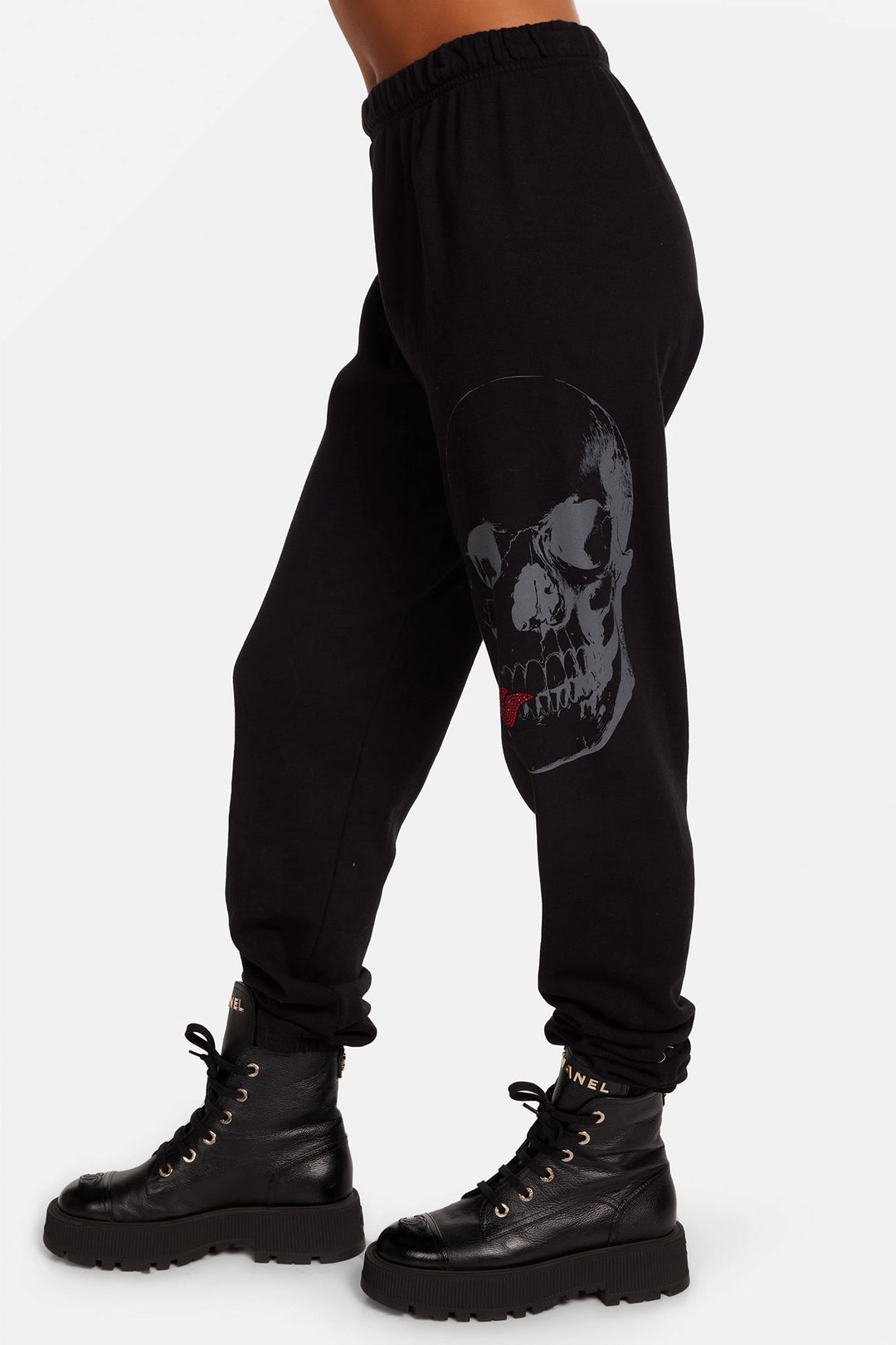 Tanzy Crystal Skull Sweatpant