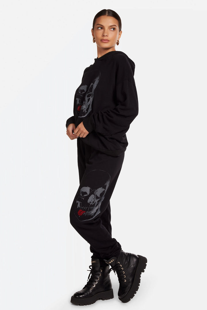 Tanzy Crystal Skull Sweatpant