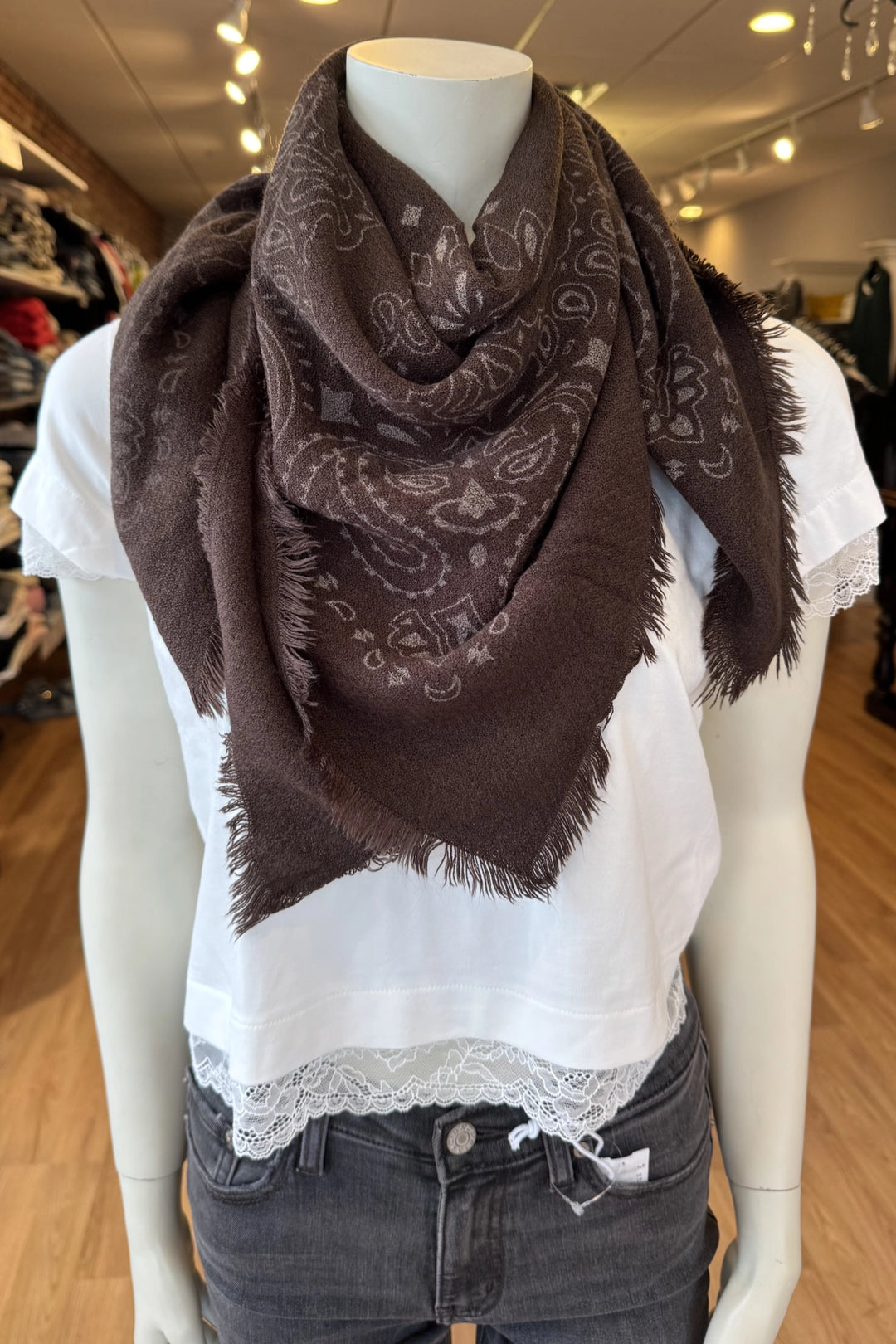 Paisley Pattern Scarf