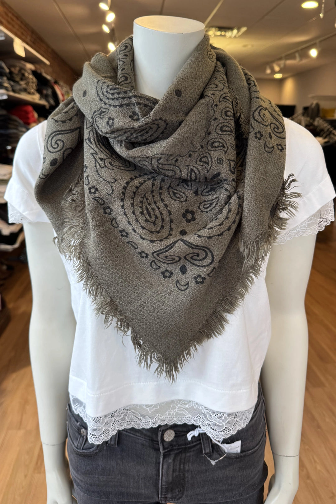 Paisley Pattern Scarf