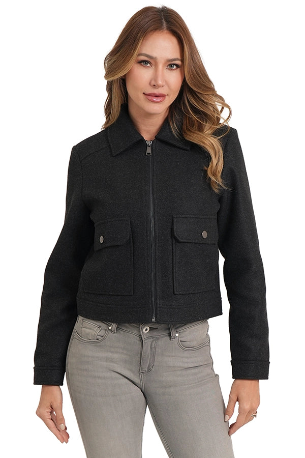 Zip Front Jacket