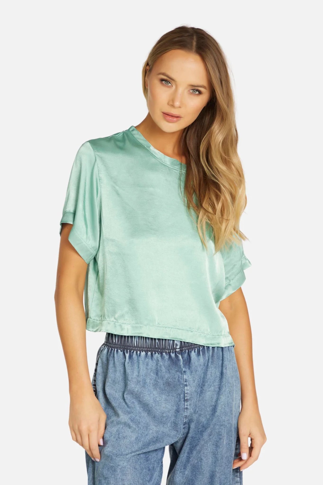 Koen Short Sleeve Boxy Top