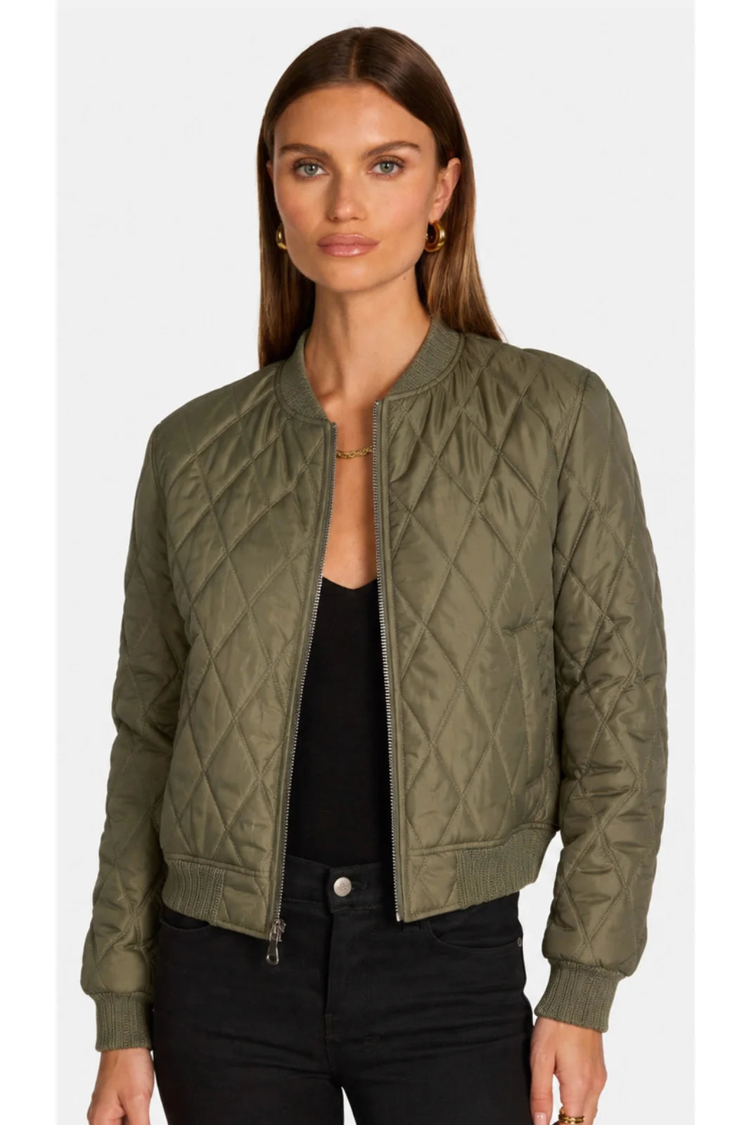 Makoah Quilted BomberJacket