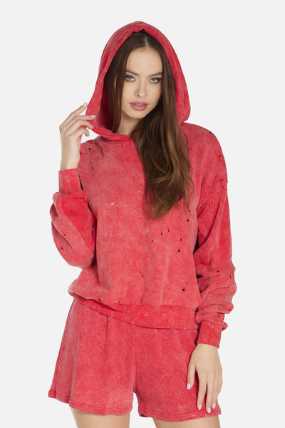 Trainor Destructed Hoodie