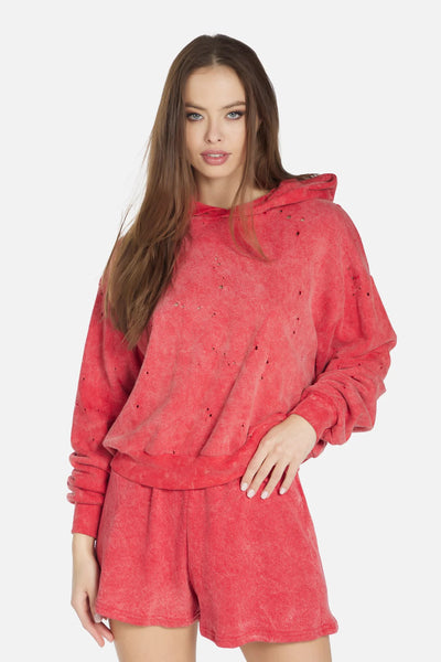 Trainor Destructed Hoodie
