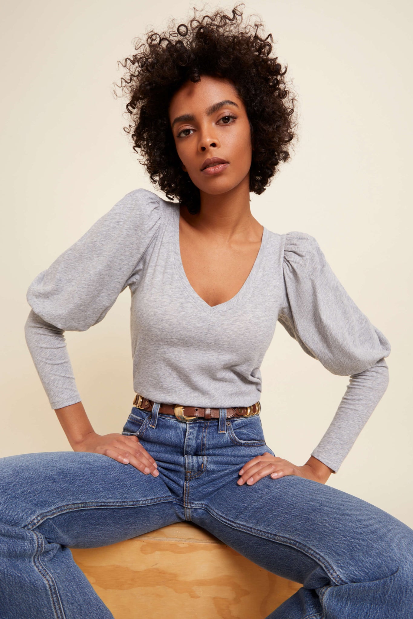 Emilia Long Drama Sleeve Top