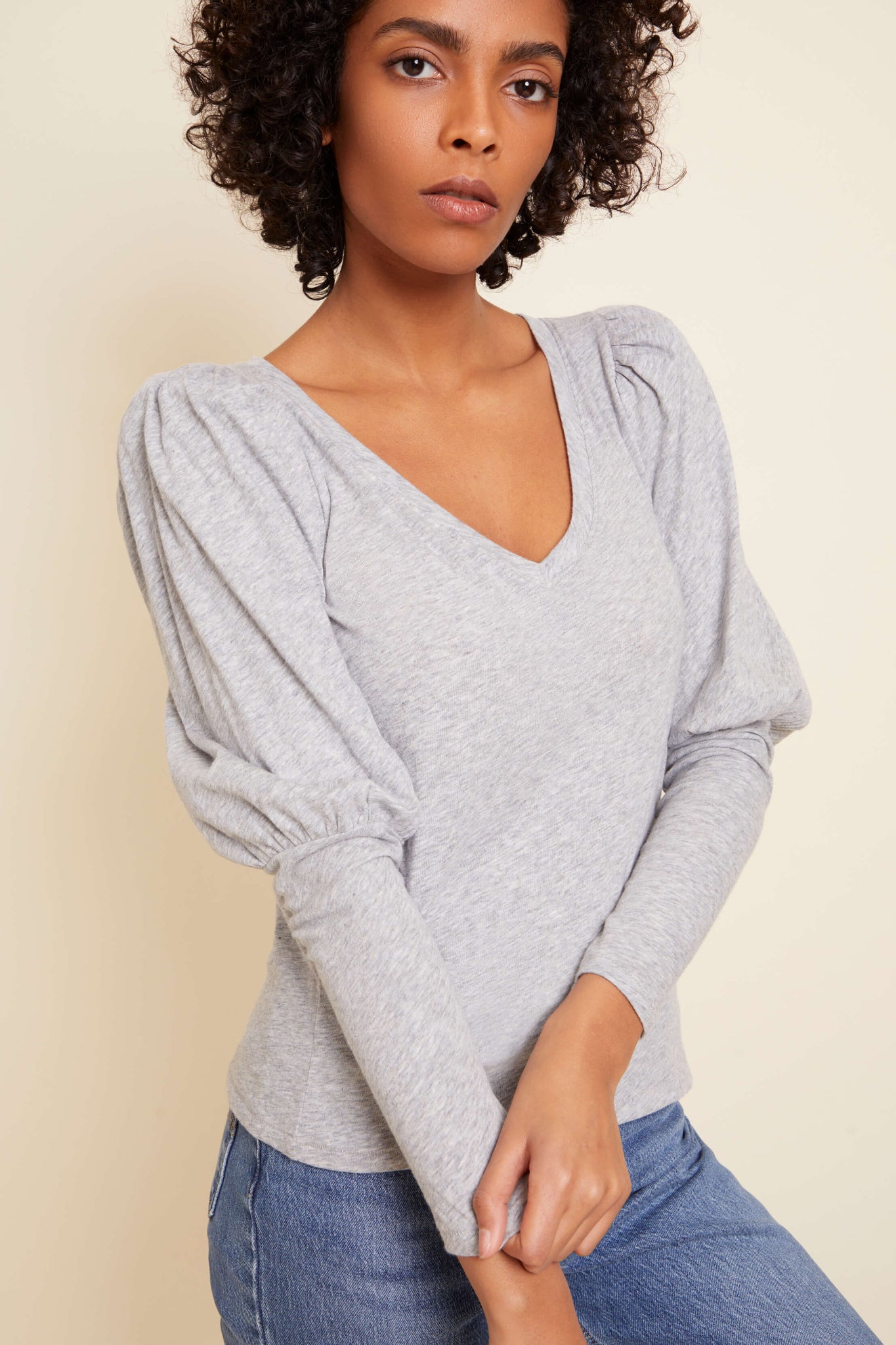 Emilia Long Drama Sleeve Top
