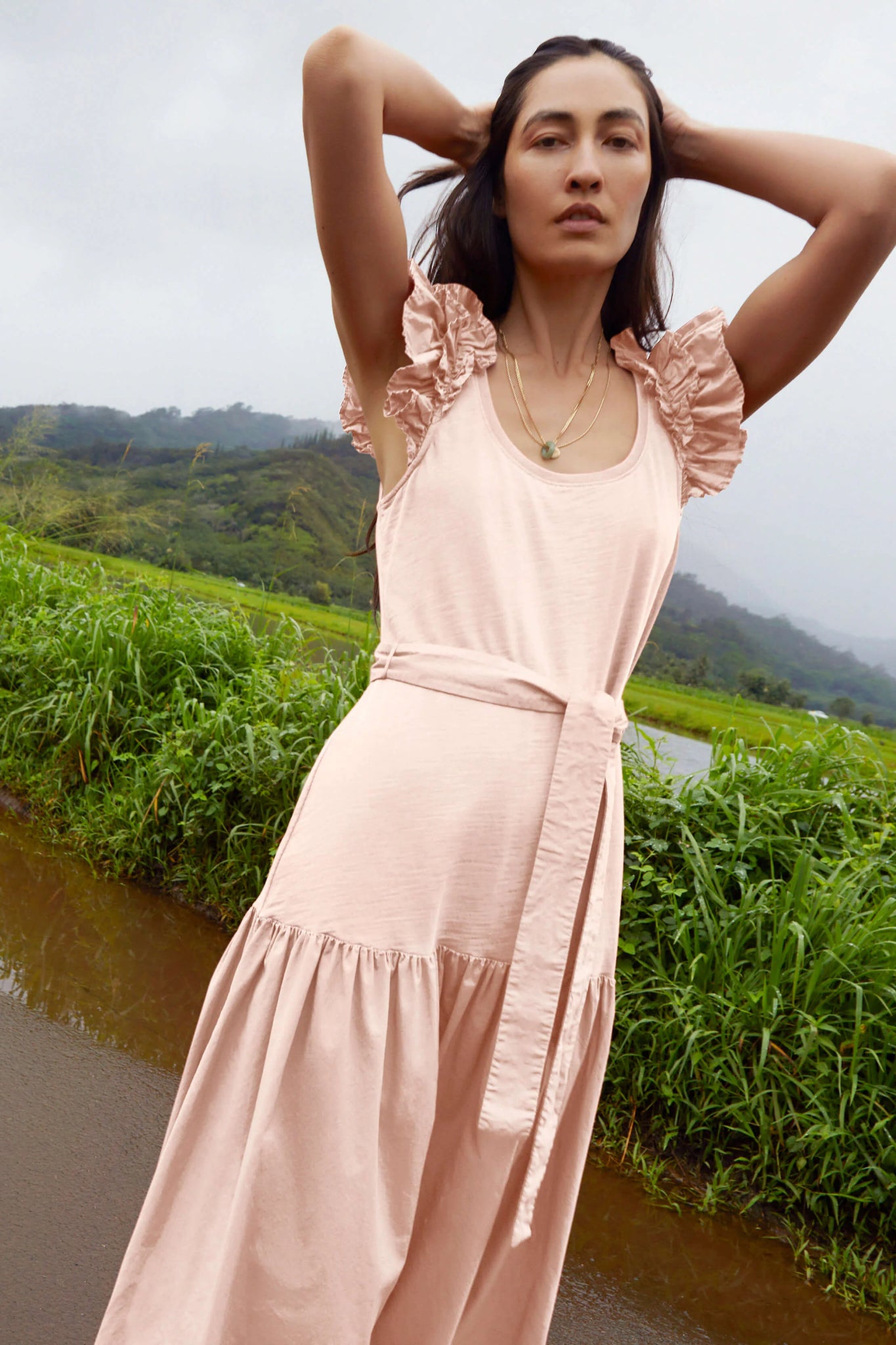 Everleigh Frilly Dress – Clothesline Clothing Co.