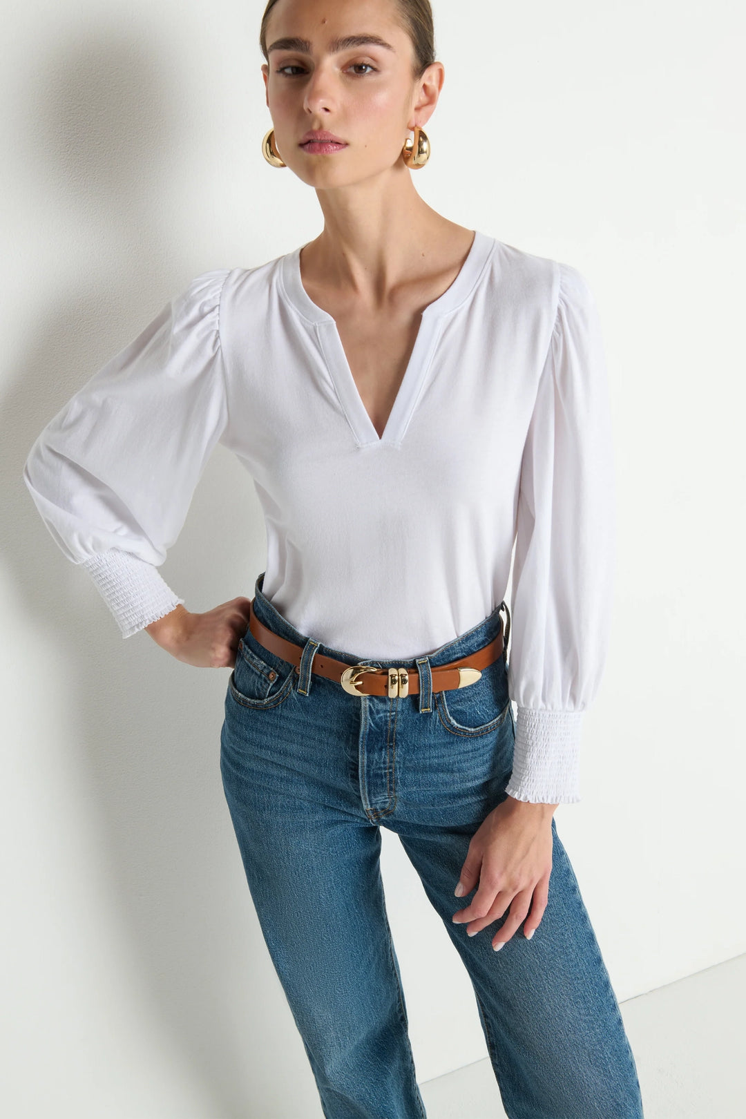 Flora Peasant  Top