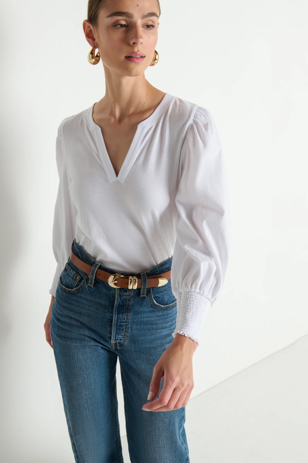 Flora Peasant  Top
