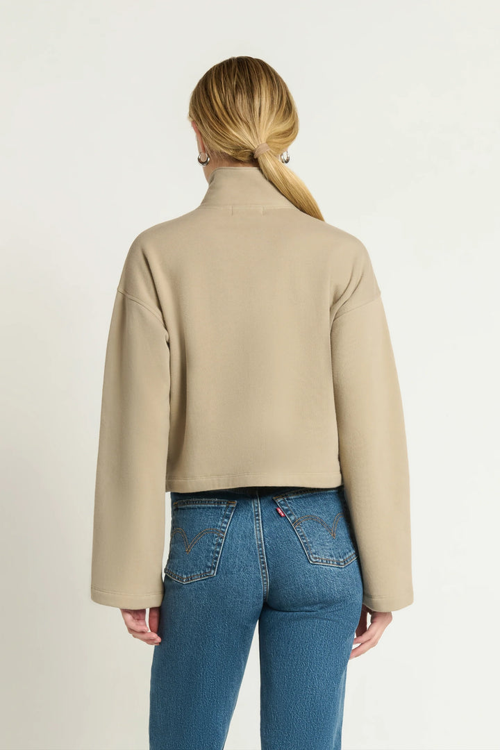 Franz Button Sweatshirt