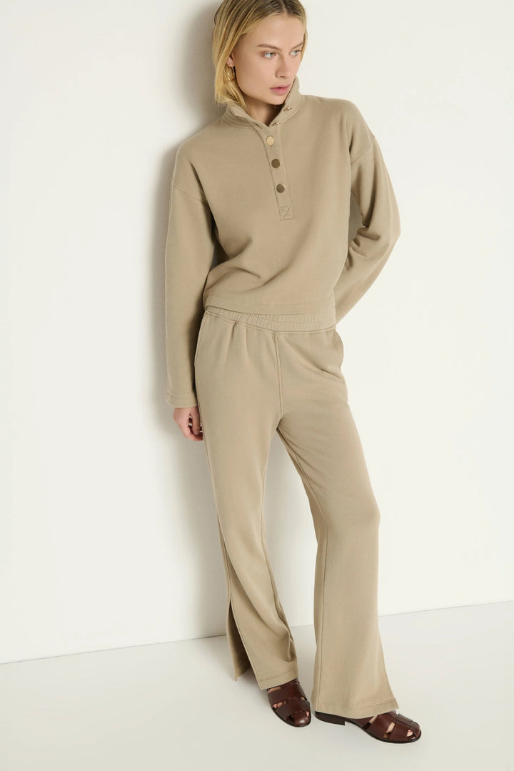 Franz Button Sweatshirt