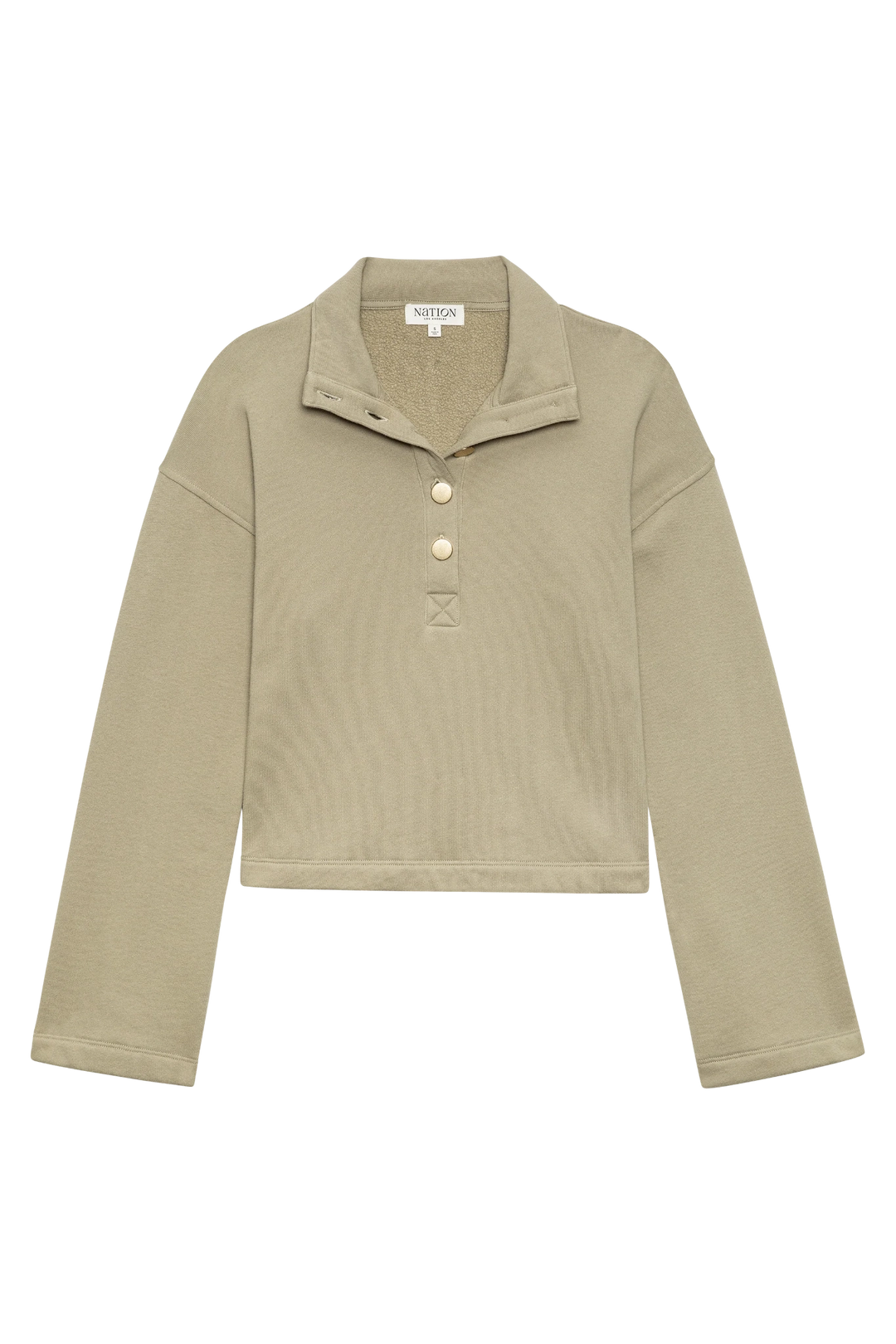 Franz Button Sweatshirt