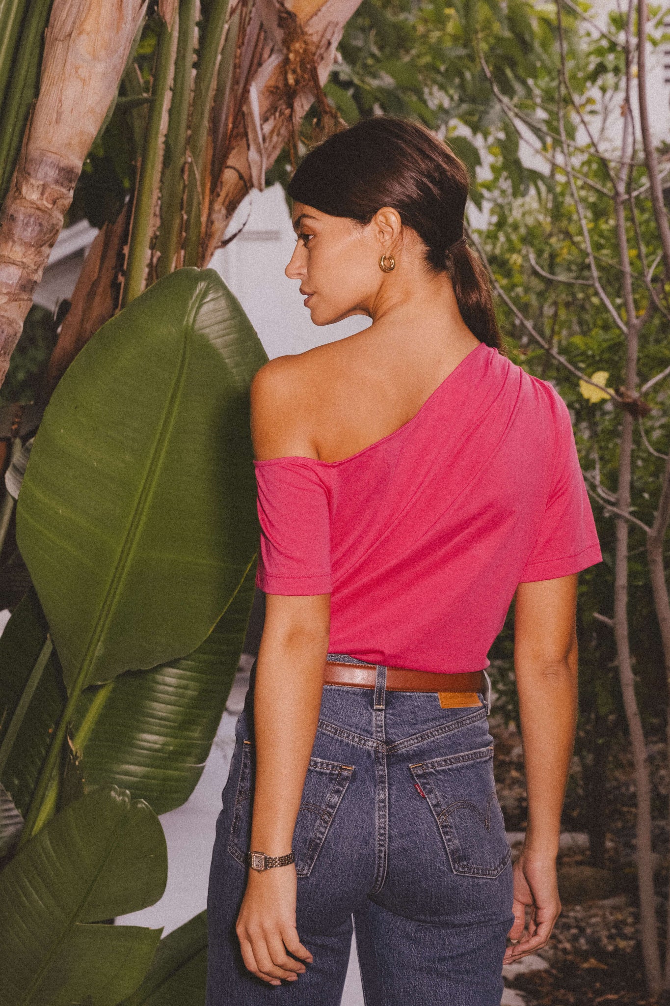 Black & White Striped Off The Shoulder Top – Zelle Boutique