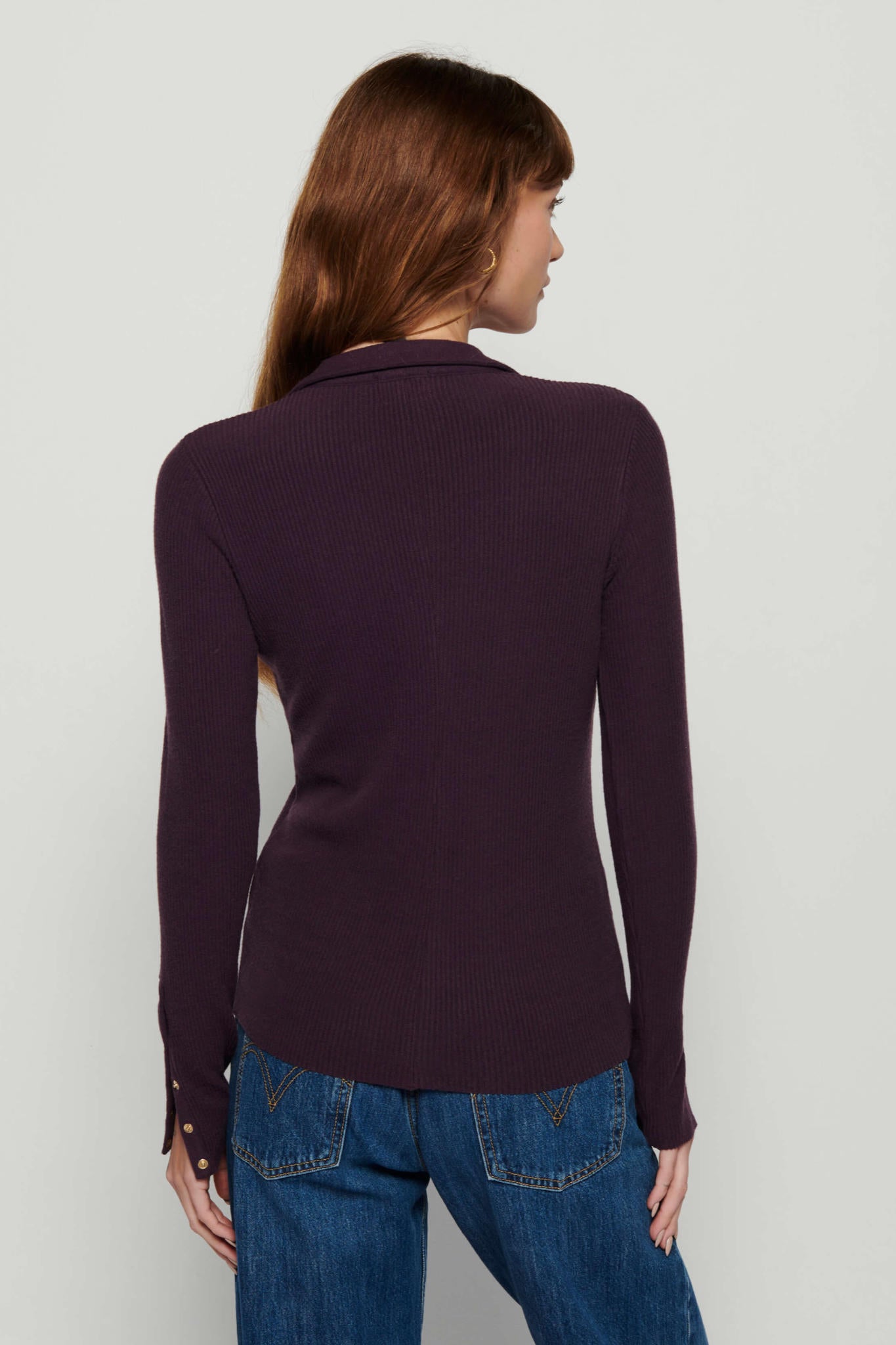 Skylar Snap Rib Sweater