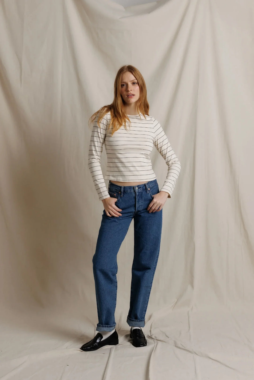 Lisa Stripe Tee