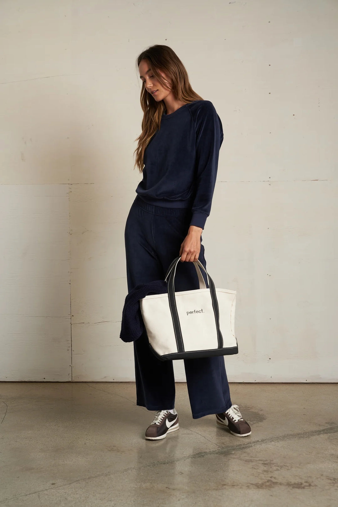 Stella Velour Shrunken Sweatshirt