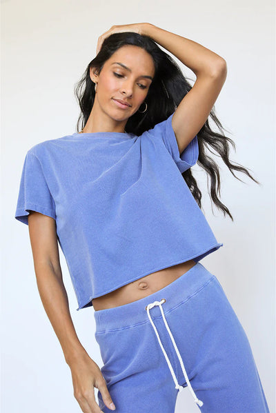 Tori Raw Hem Tee