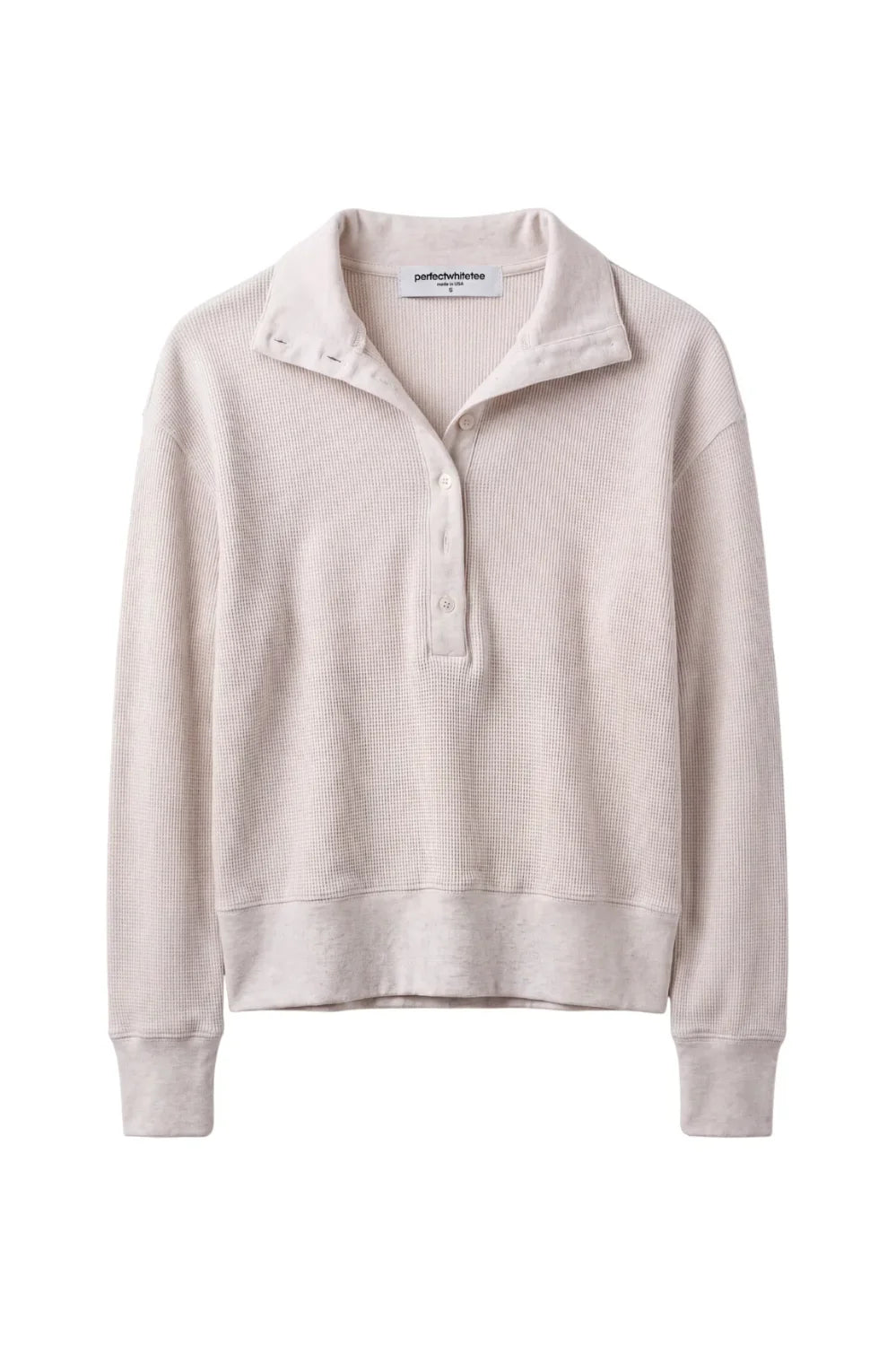 Zia Waffle Placket Top