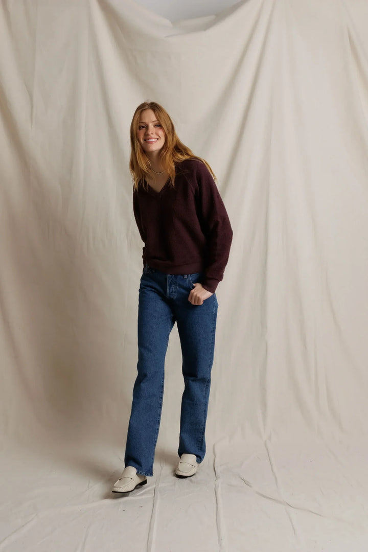 Ziggy V Neck Sweatshirt