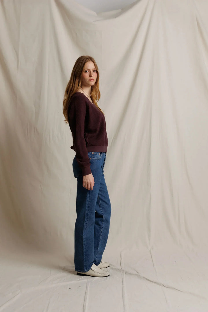 Ziggy V Neck Sweatshirt