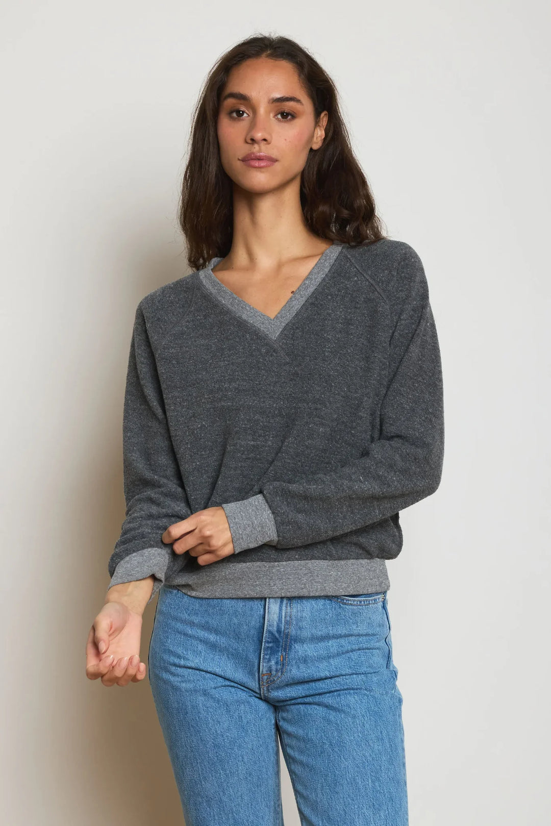 Ziggy V Neck Sweatshirt