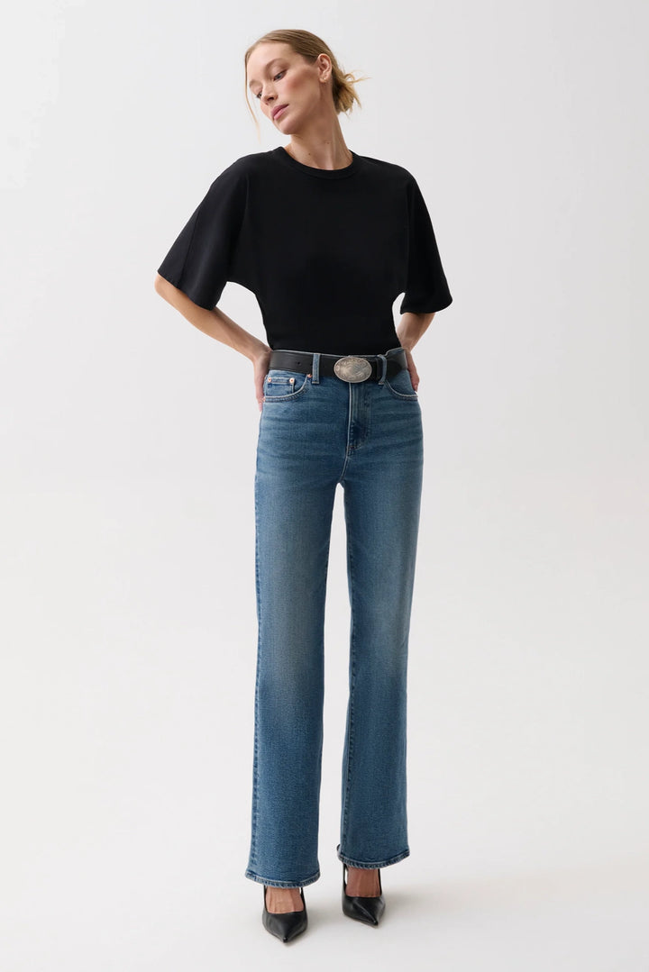 Evie High Rise Boot Cut Jean