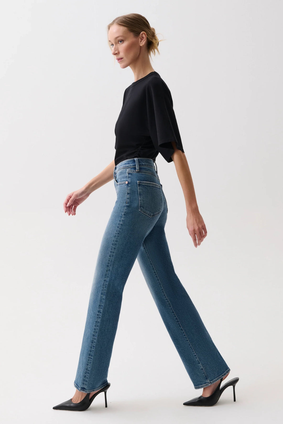 Evie High Rise Boot Cut Jean
