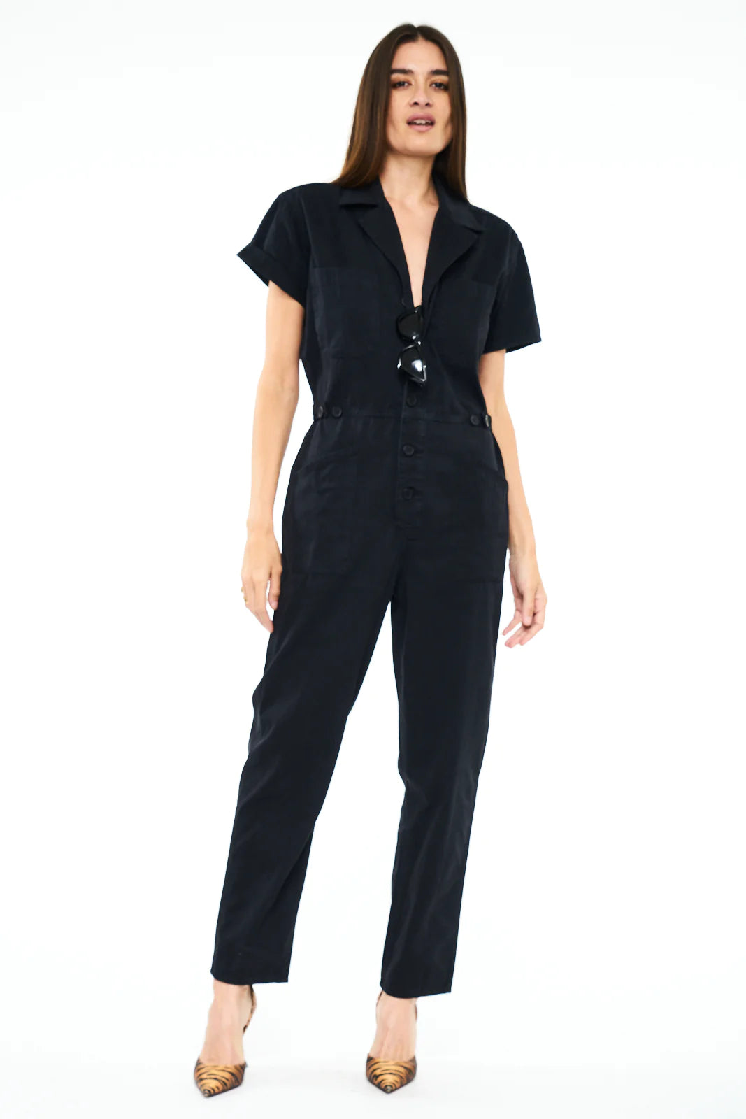 Grover Short Sleeve Jumpsuit