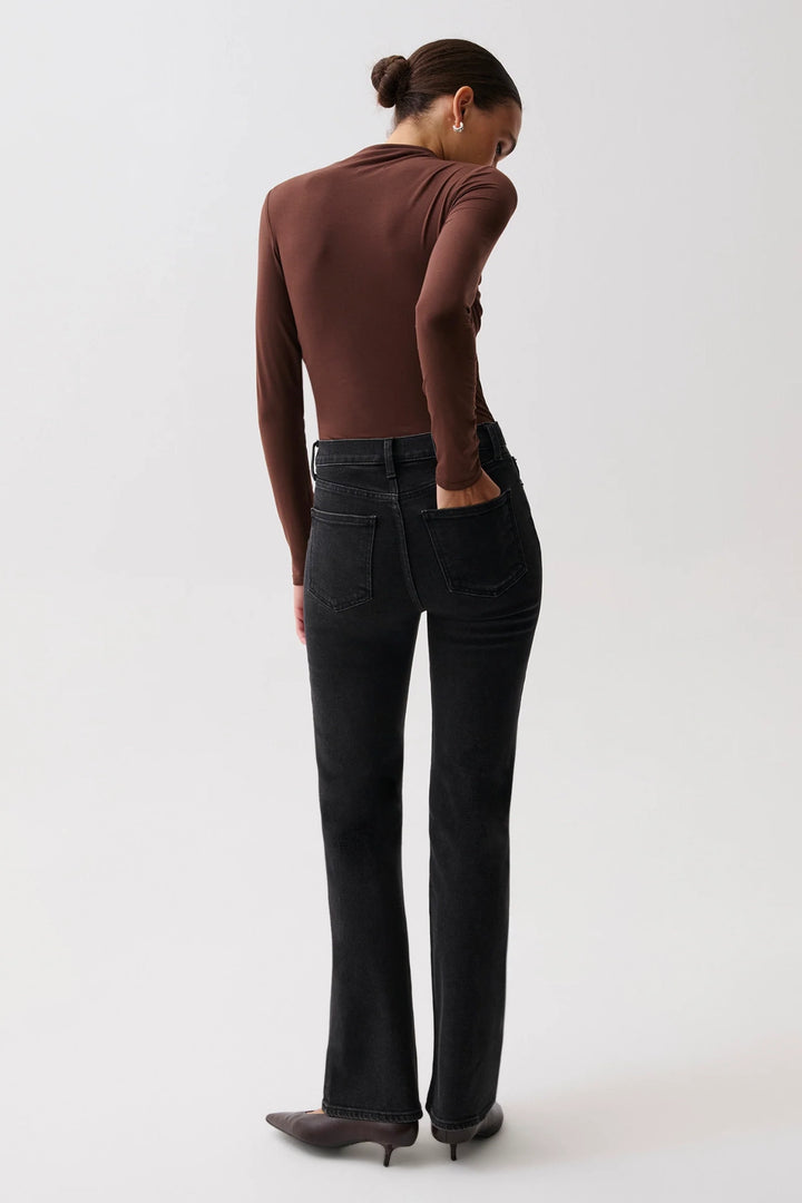 Evie High Rise Flare Jean