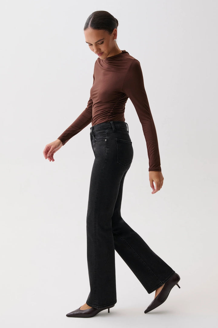 Evie High Rise Flare Jean