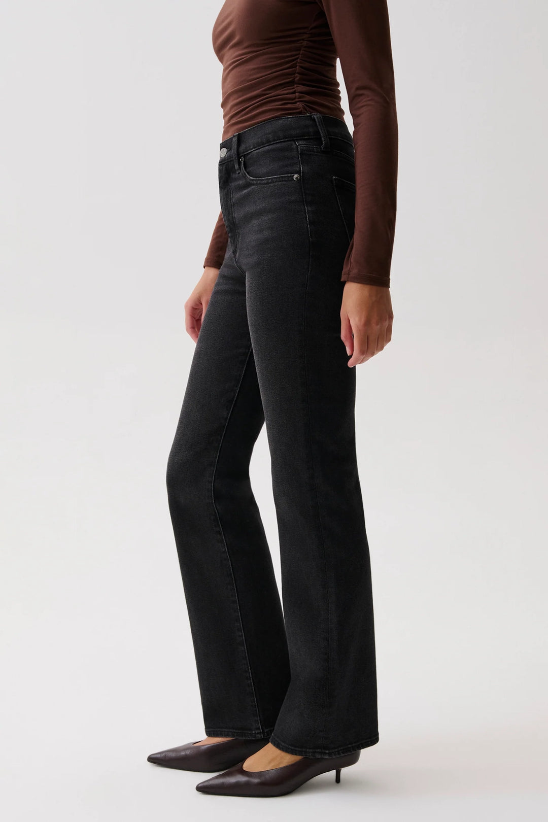 Evie High Rise Flare Jean
