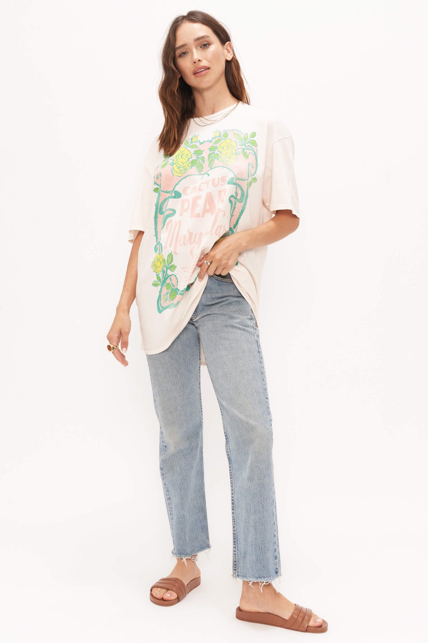 Cactus Margaritas Oversized Tee