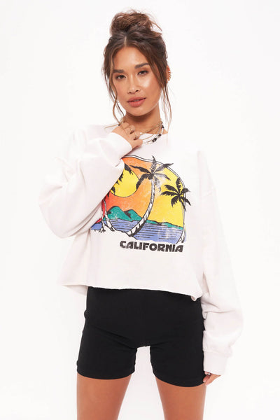 Cropped Cali Sweatshirt