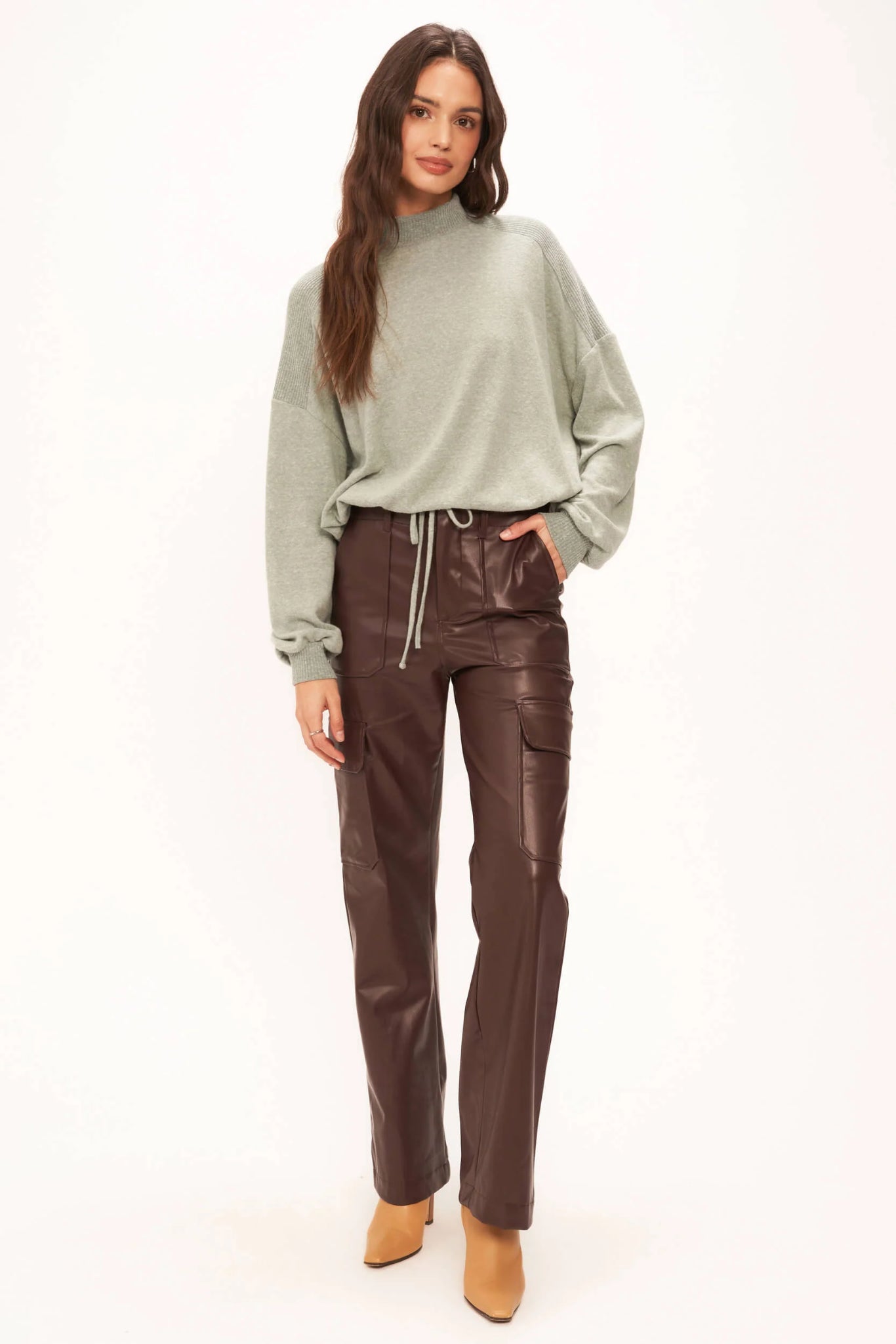 Veda Cozy Mock Neck