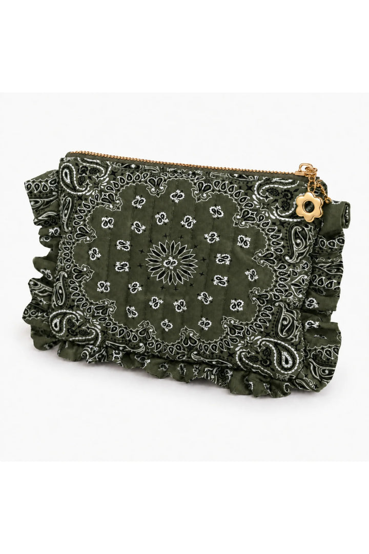 Ruffle Bandana Pouch