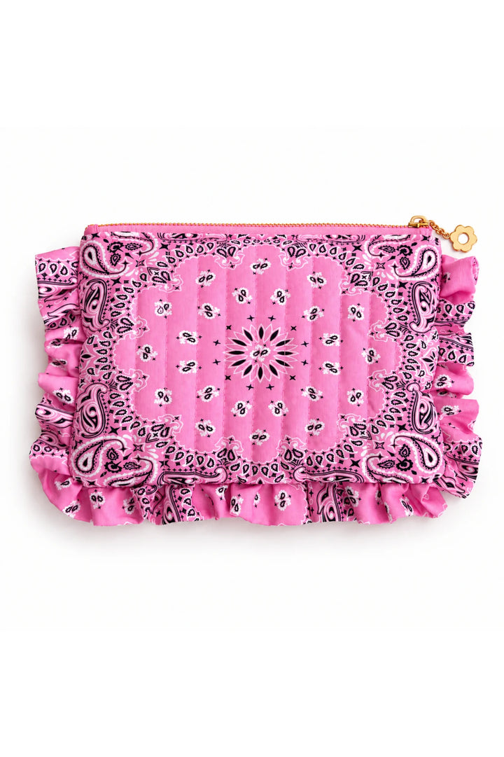 Ruffle Bandana Pouch