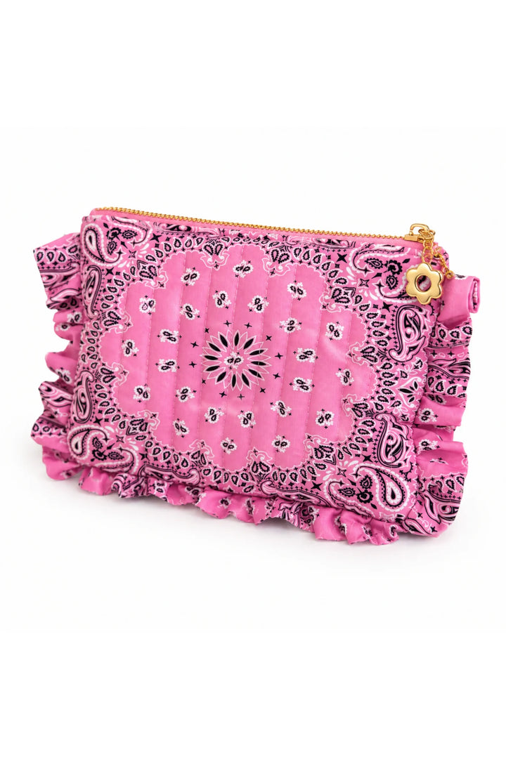 Ruffle Bandana Pouch