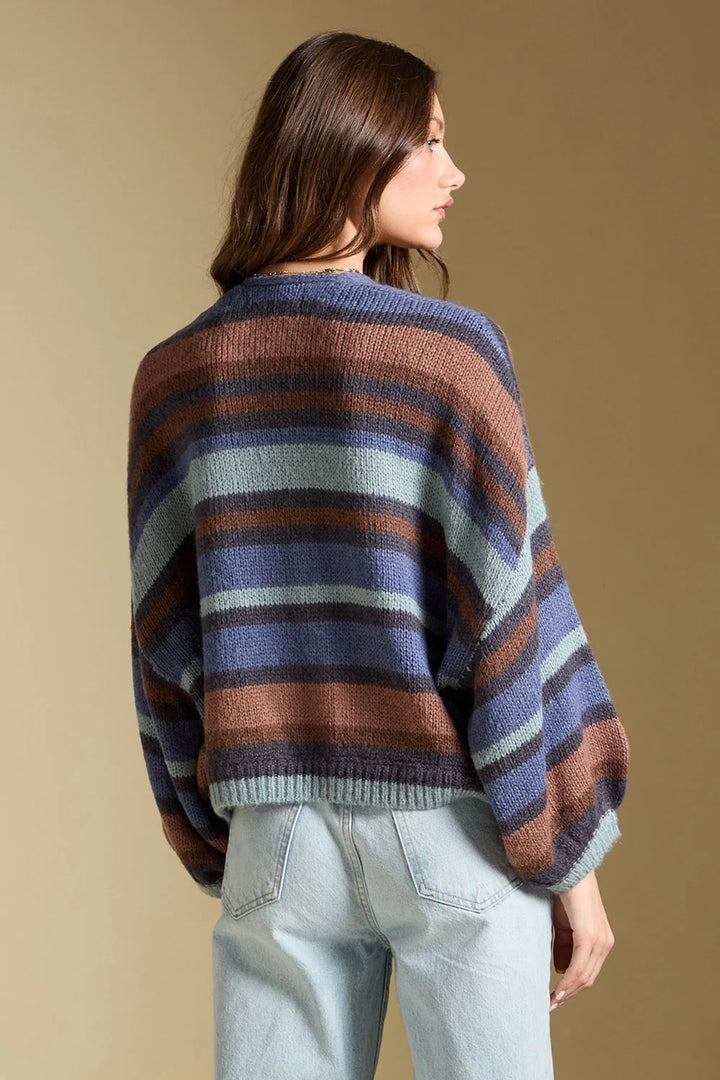 Aden Stripe Cardi