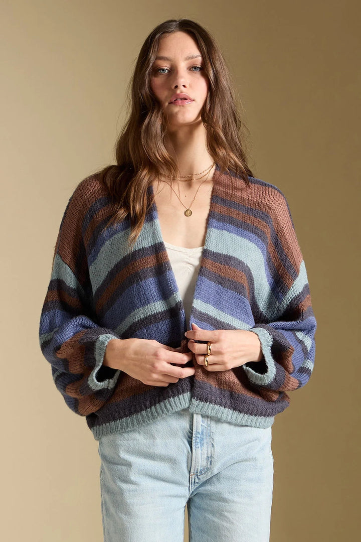 Aden Stripe Cardi