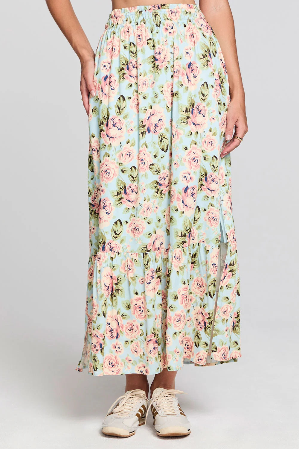 Avalee Floral Midi Skirt